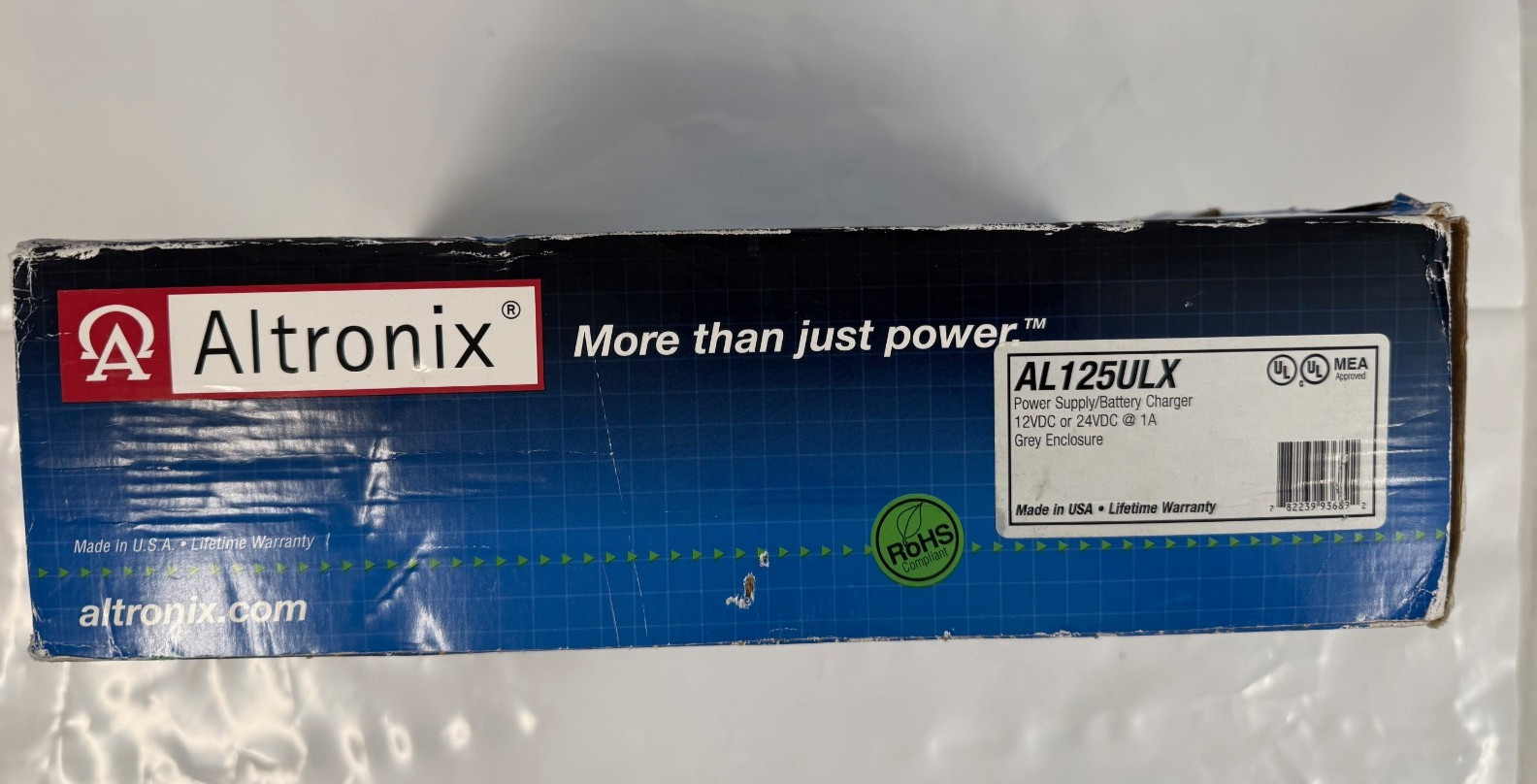 Altronix AL125ULX Access Control Power Supply Battery Charger 12/24VDC 1A