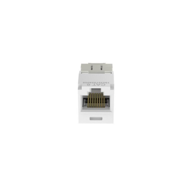 Panduit CJ688TGWH-24 Cat-6 Jack Module UTP RJ45 8P8W TG-Style White Pack of 24
