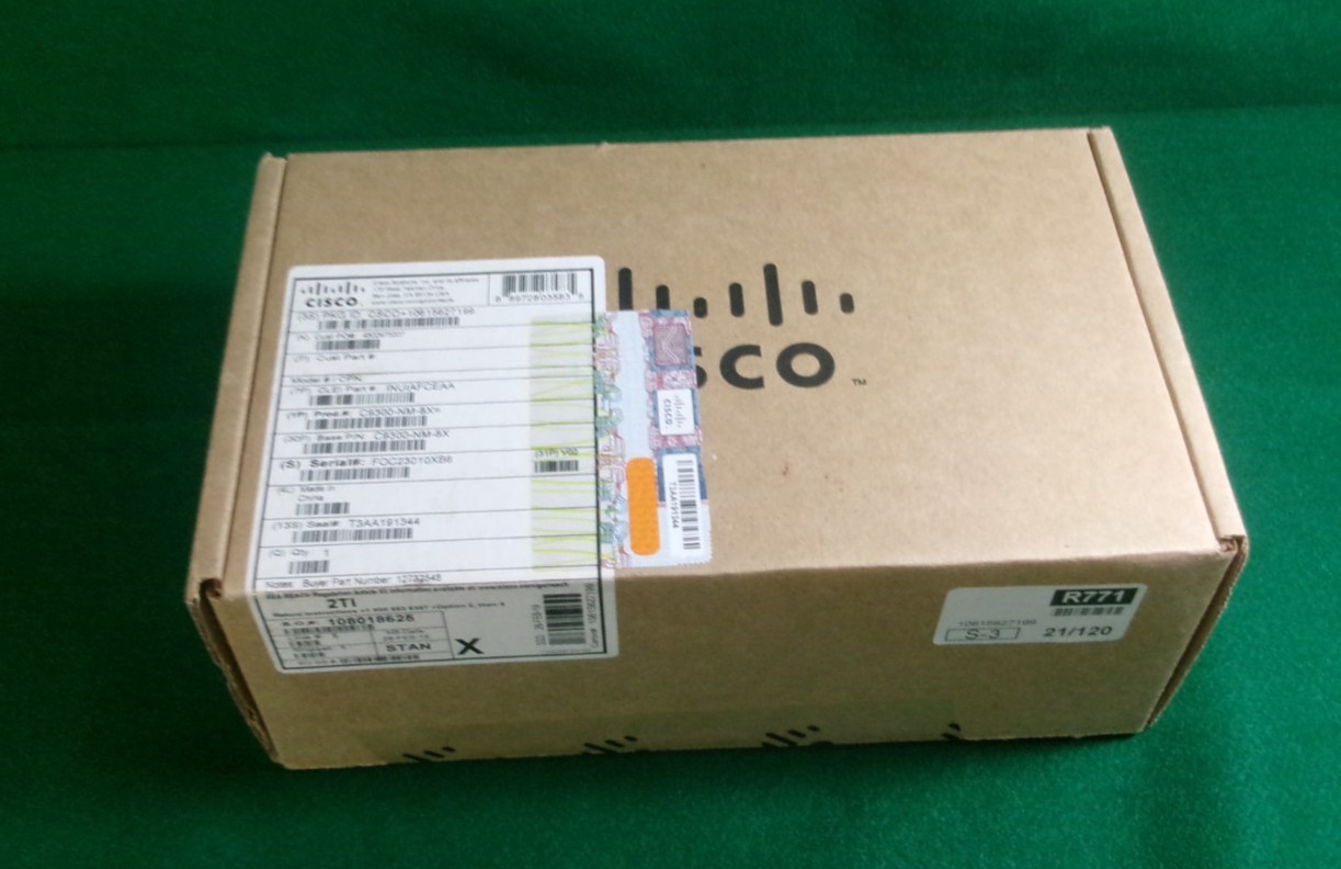 NEW SEALED CISCO C9300-NM-8X NETWORK SWITCH MODULE
