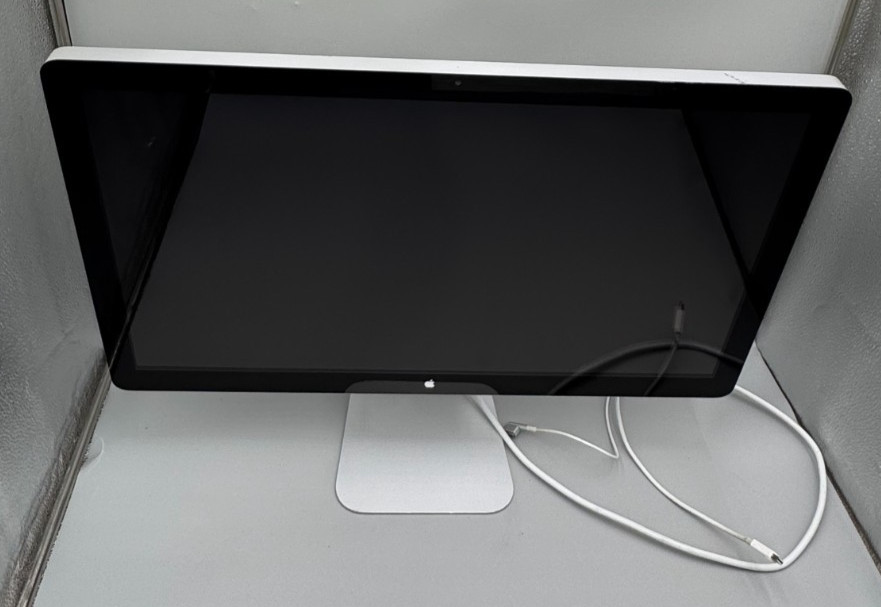Apple Thunderbolt Display Monitor 27" LED A1407 Silver Fair Condition