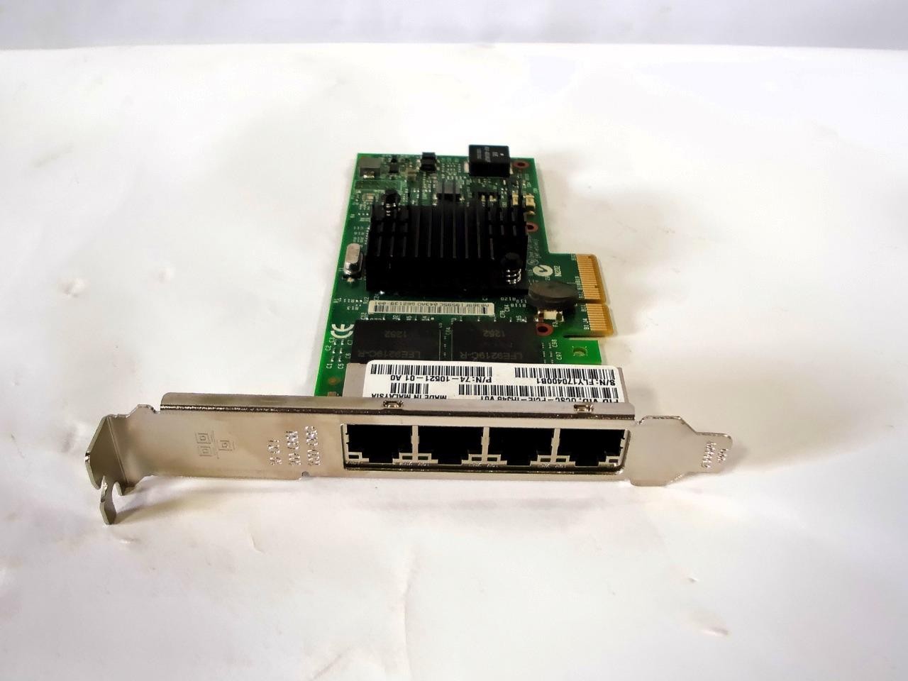 Cisco UCSC-PCIE-IRJ45 74-10521-01 Quad Port Network Module Long Bracket
