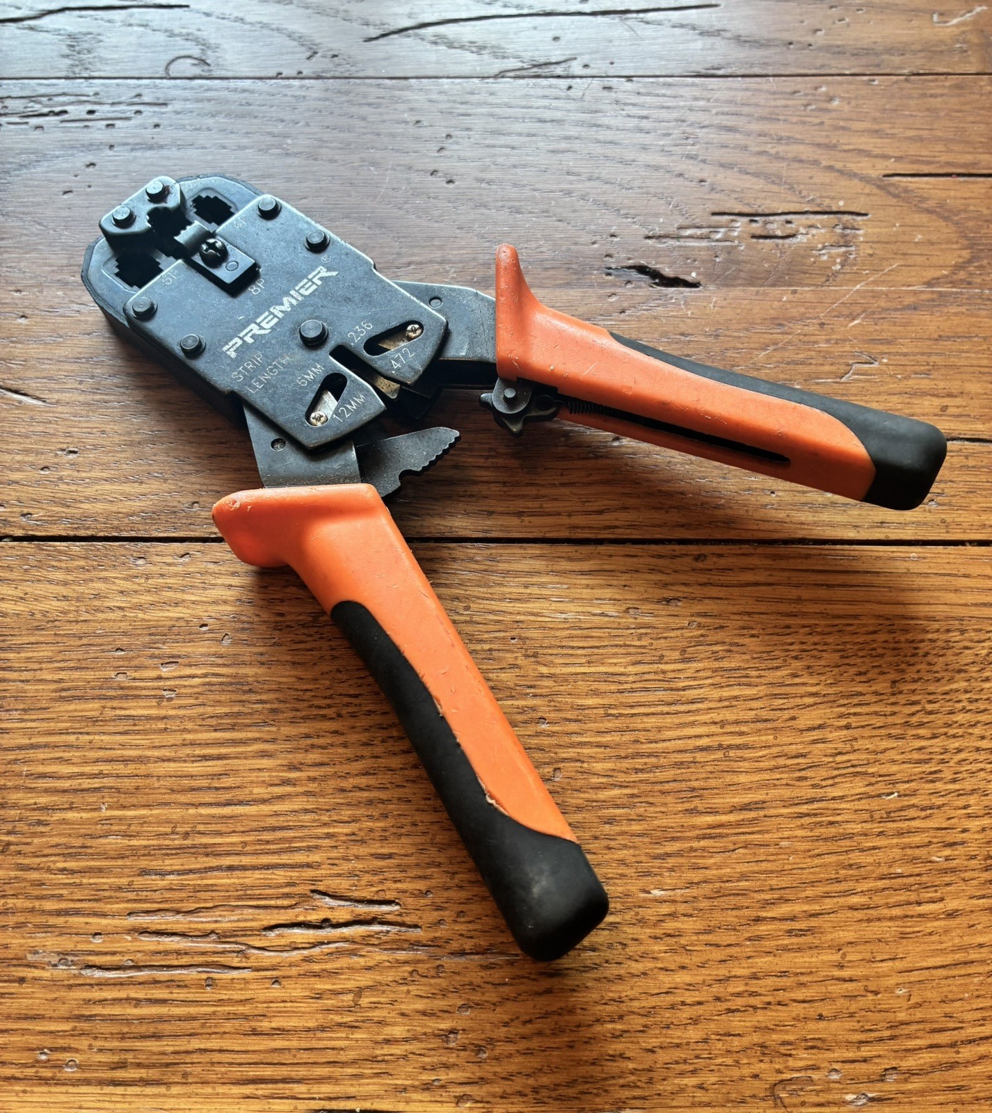 Premier Ratcheting Modular Crimper RJ11 RJ45 Crimping Tool SAME DAY SHIPPING