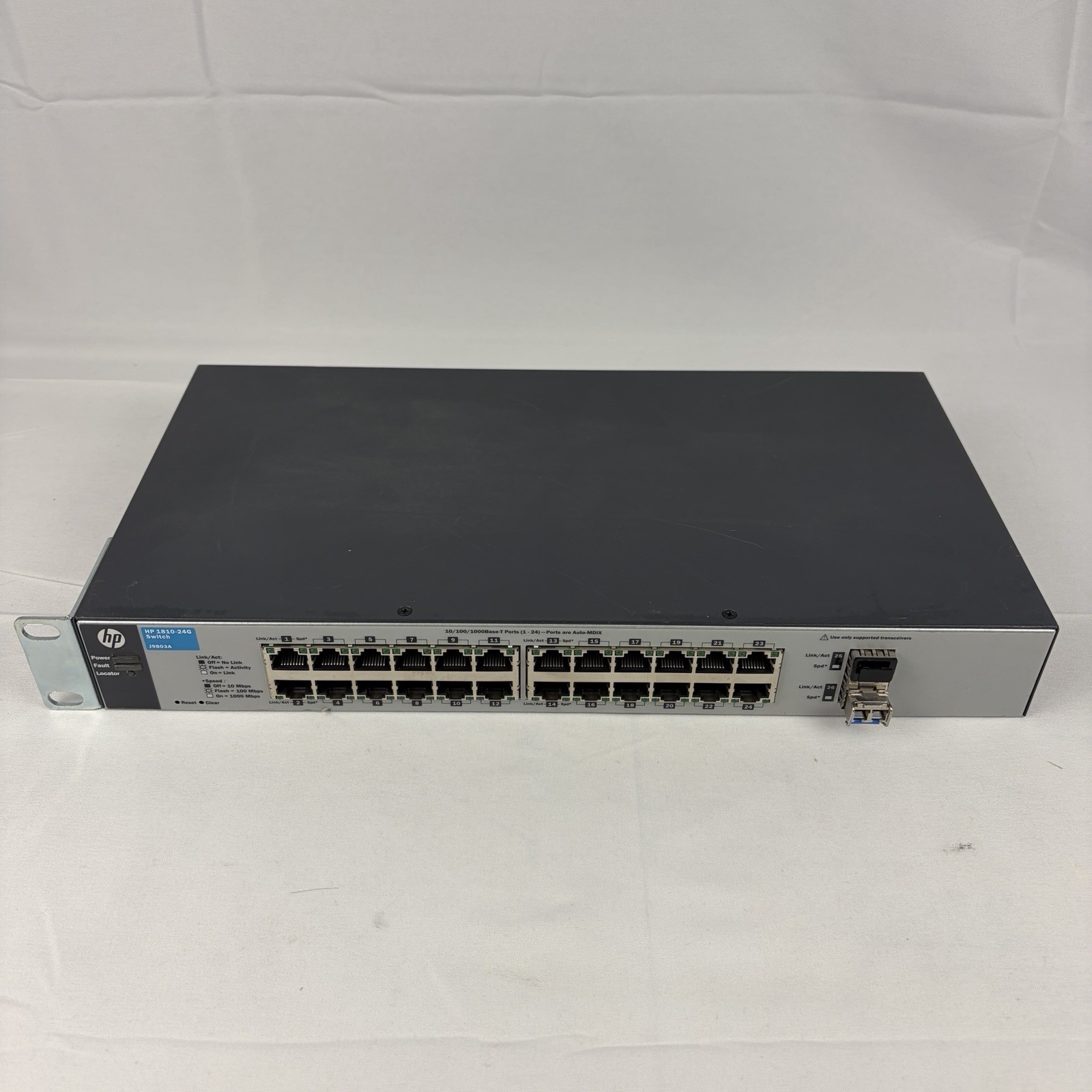 HP  (J9803A#ABA) 24-Ports Rack-Mountable Ethernet Switch