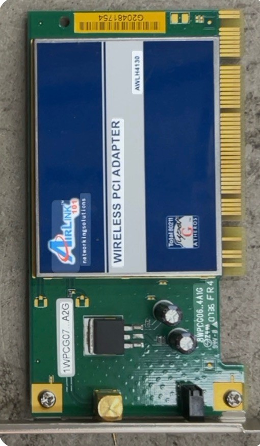 AirLink 101 Super G Wireless PCI Adapter AWLH4130 108Mbps