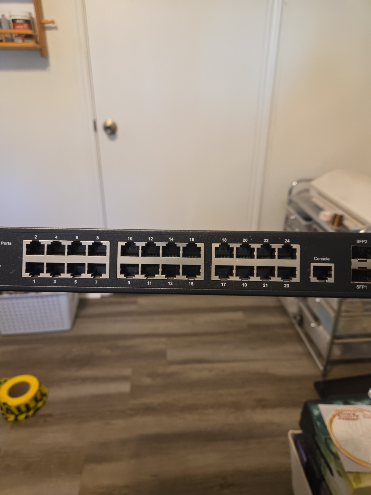 Intellinet 560917 24-Port Gigabit Managed Switch 2x SFP VLAN Rackmount – Tested