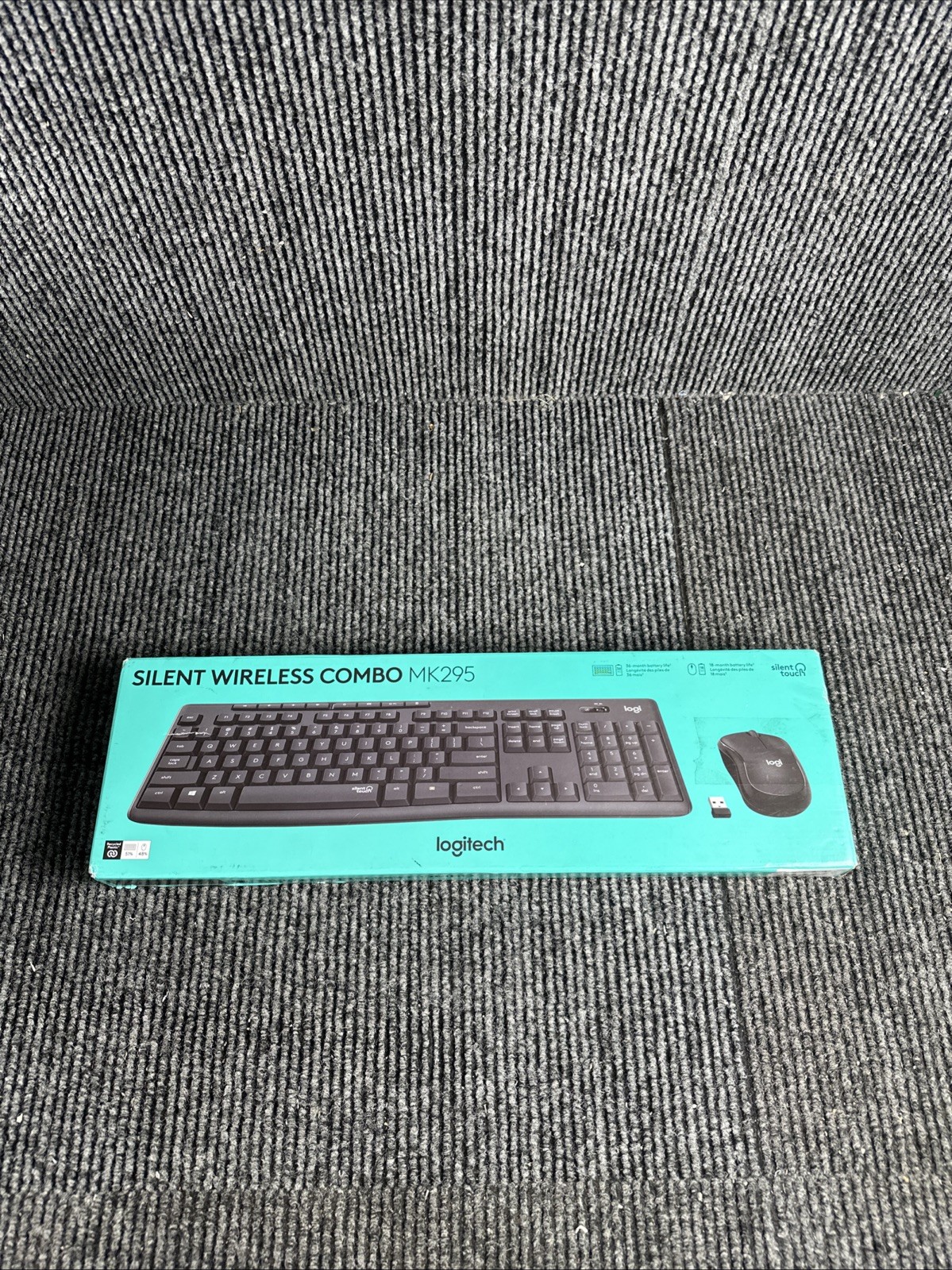 Logitech MK295 Keyboard Combo SilentTouch Graphite KEYBOARD With Dongle No Mouse