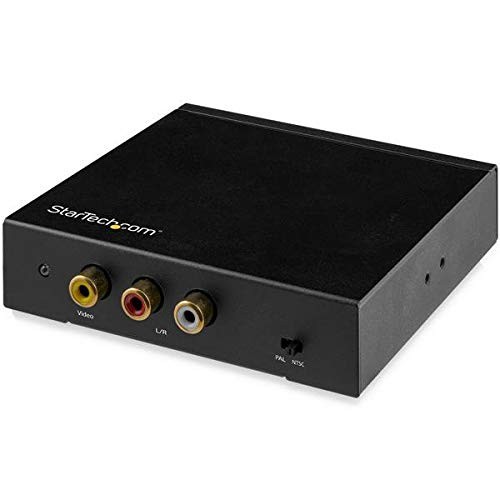StarTech HD2VID2 HDMI to RCA Converter Box - 1080p - Black