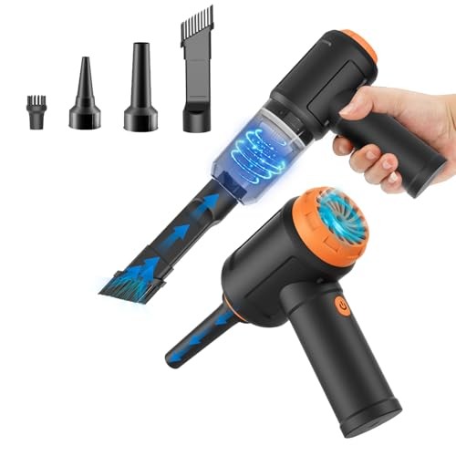 Meudeen Air Duster - Computer Vacuum Cleaner - for Keyboard Cleaning - Cordless
