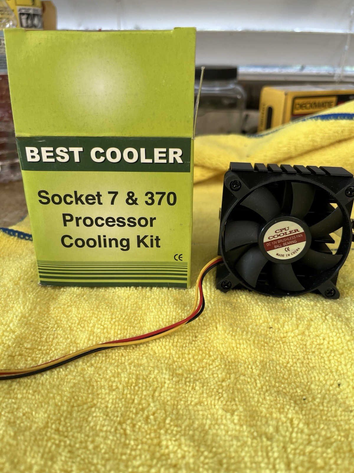 CPU Cooling Fan And Heat Sink