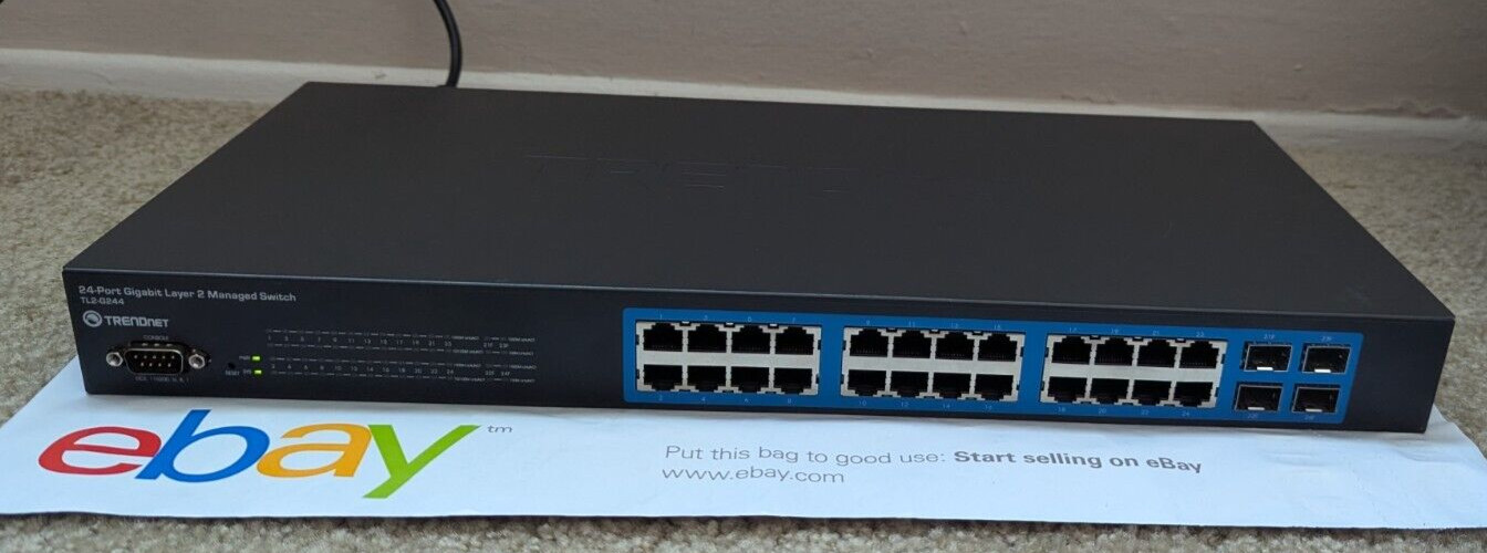TRENDnet TL2-G244 24-port Gigabit Layer Switch