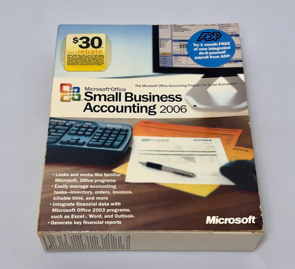 Microsoft Office Small Business Accounting 2006