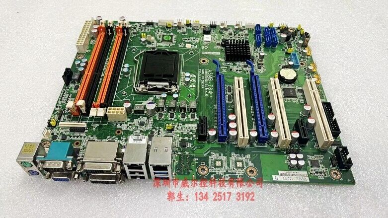 1pcs for used Advantech ASMB-784G4 industrial computer motherboard ASMB-784