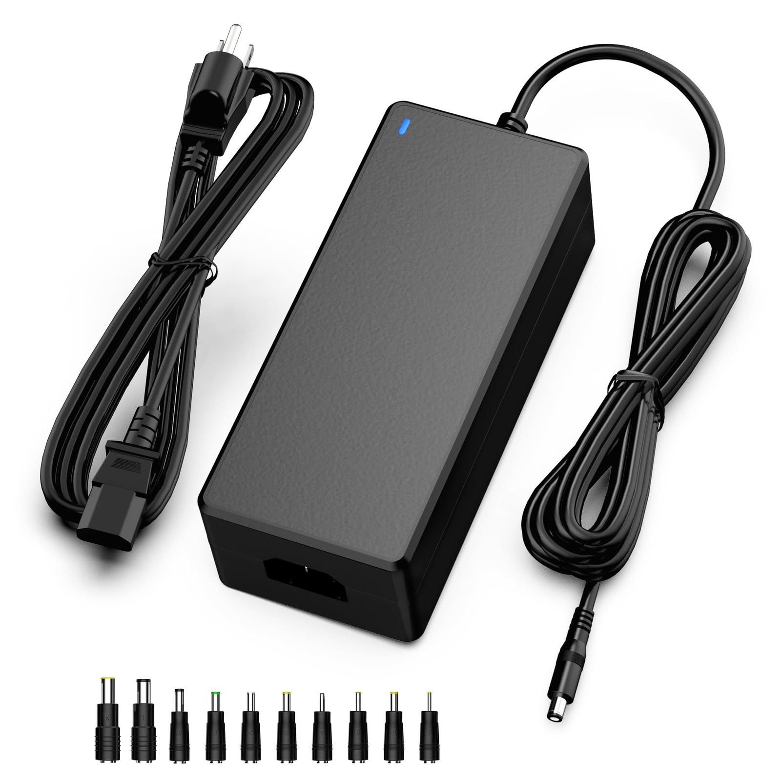 19V Power Supply Adapter 3.42A 65W AC/DC Converter Transformer 100V~240V AC... 
