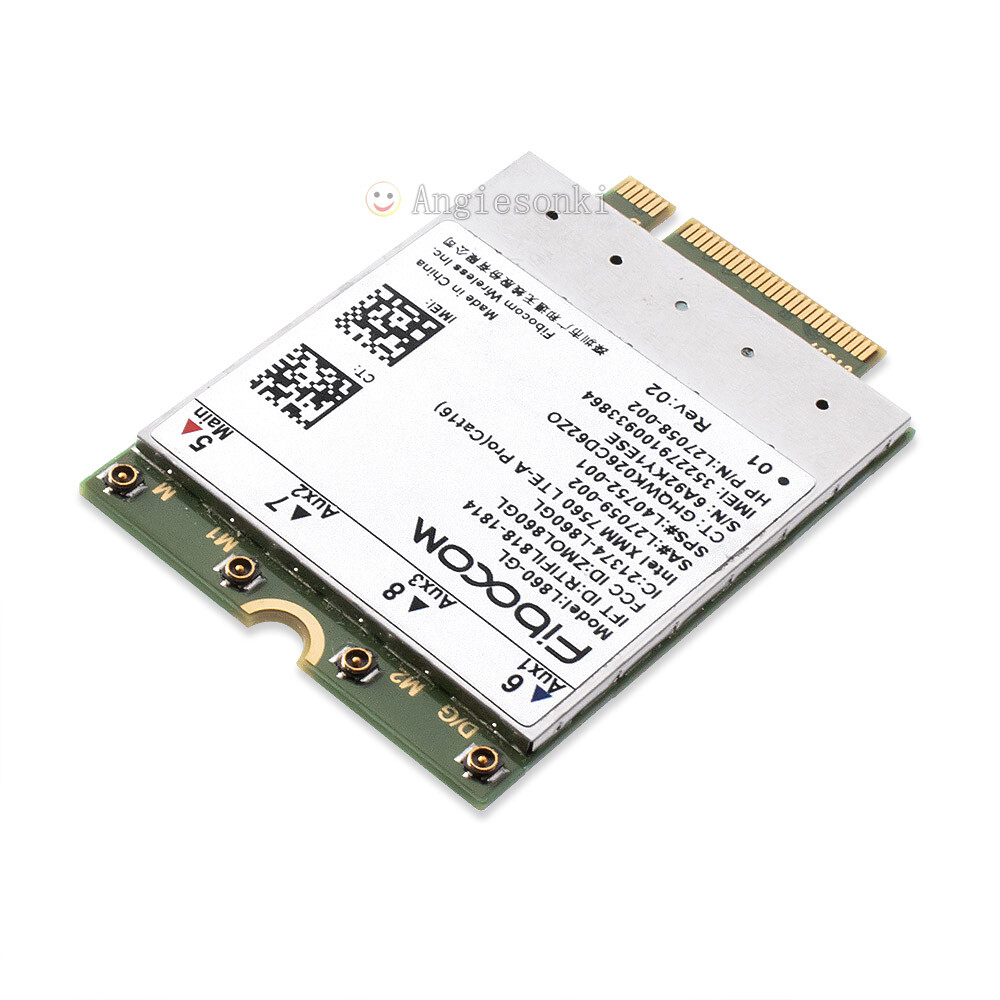 Fibocom L860-GL 4G Module Wlan Card SPS#L27188-001 for HP Elitebook X360 830 840