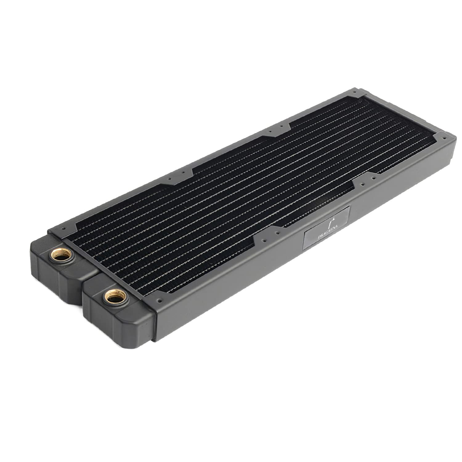 Dracaena.io 360mm  28mm/1.1inch Thick Computer Radiator, 14 Tubes Copper Wate...