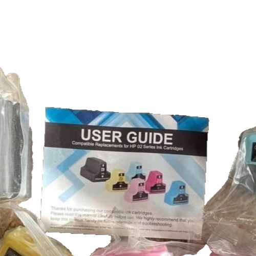Ink Cartridge Replacement 02 Combo Pack 7 for HP Printer 