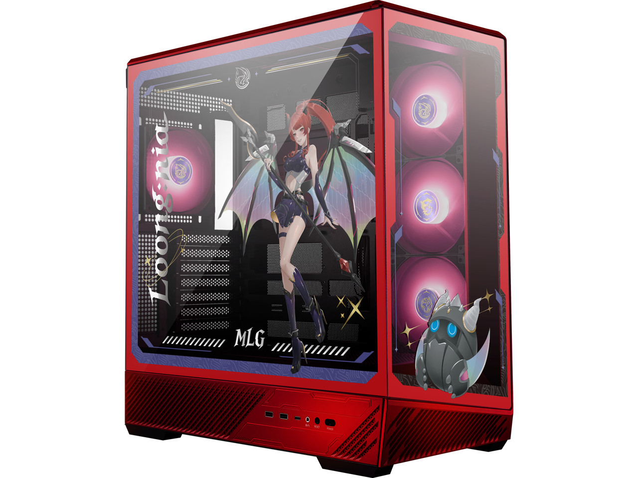 MSI PANO130RMLGEDITION Pano 130R MLG Edition Mid-Tower Gaming Case