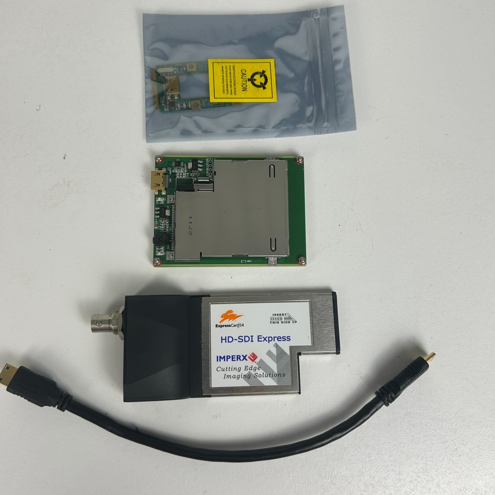 Imperx HD-SDI Express VCE-HDEX01 Frame Grabber Card ExpressCard/54 New Unused