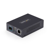 StarTechcom 10GbE Multi-Gigabit Media Converter TAA Kvm Switch Rj-45 MCM10G6SSFP