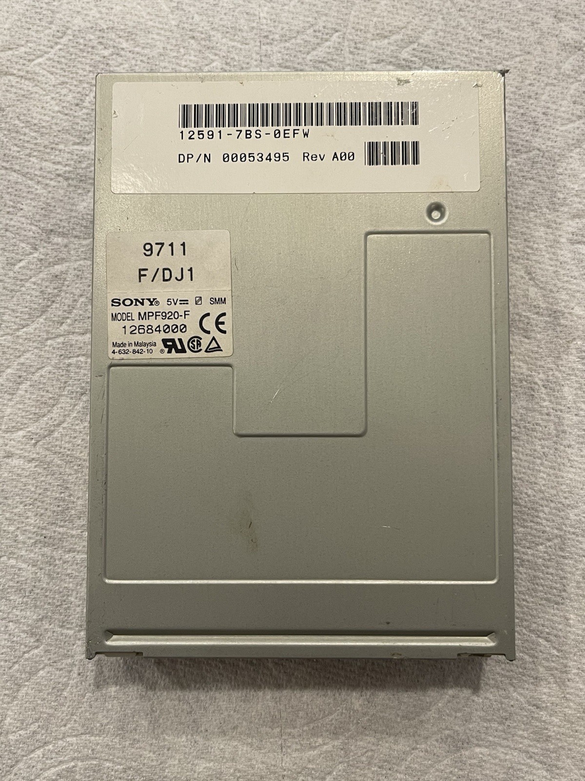 Sony MPF920-F Internal Floppy Disk Drive