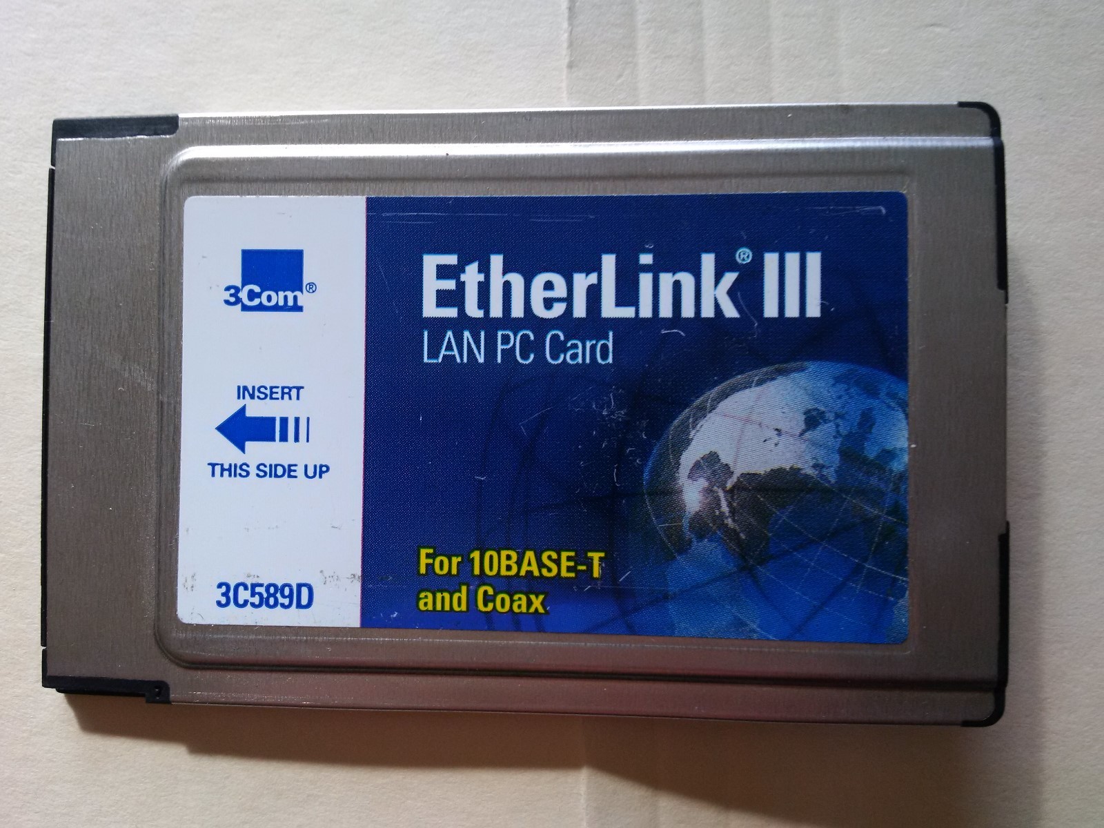 PCMCIA Card Ethernet Fax Modem Lan Token Ring 3Com US Robotics Megahertz Madge
