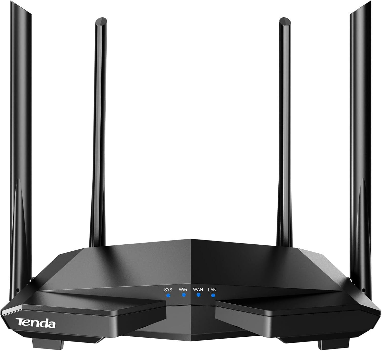 AC1200 Smart Wifi Router, High Speed Dual Band Wireless Internet Router with Sma