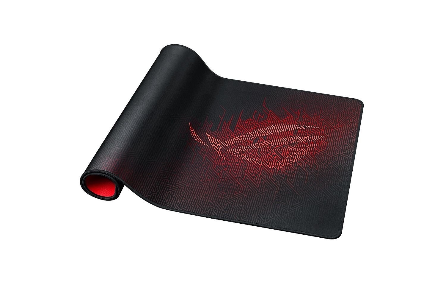ASUS ROG Sheath Gaming Mouse Pad, Extra-Large 35.4L x 17.3W inches, Black/Red