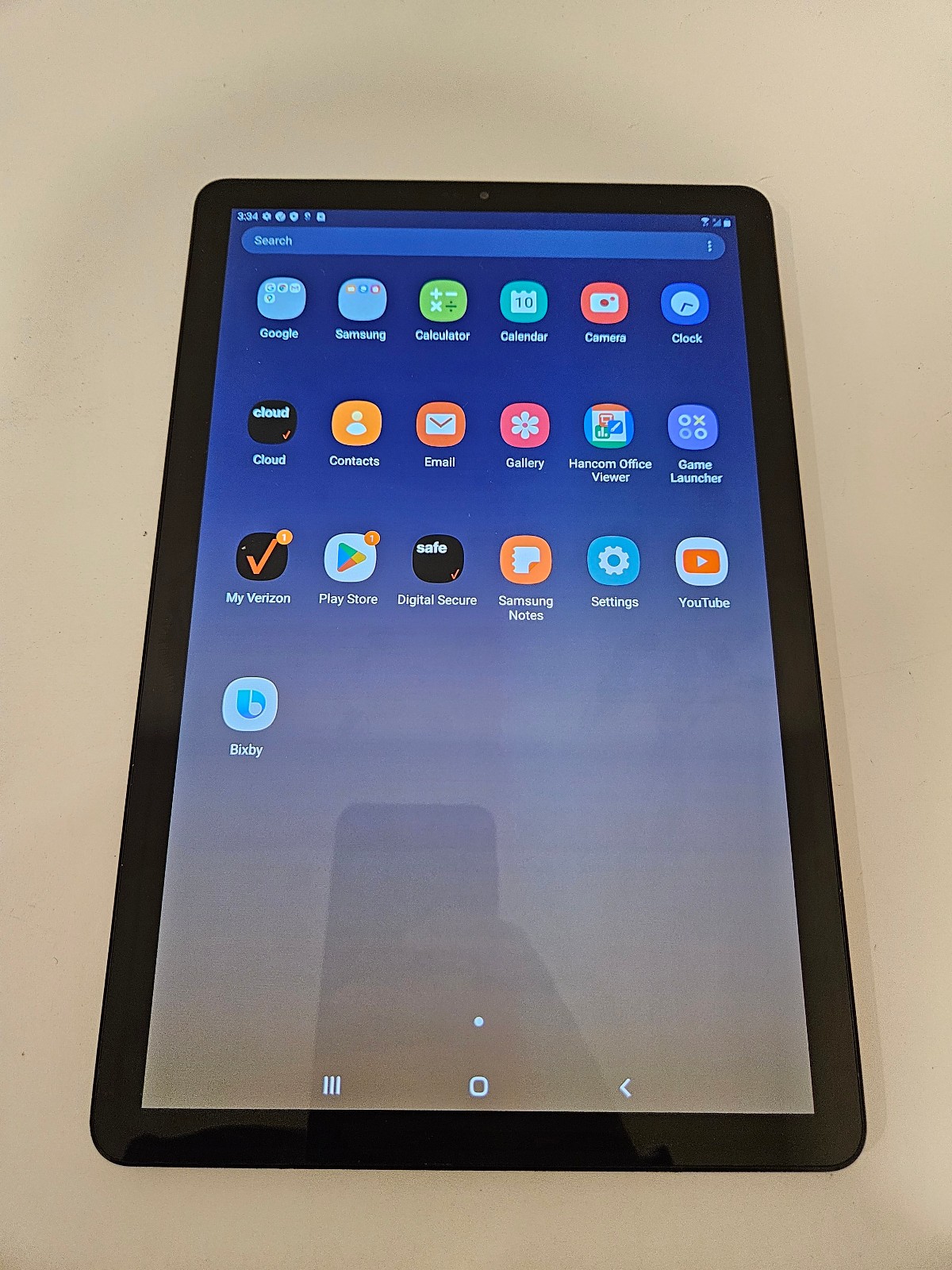 Samsung Galaxy Tab S4 10.5" Android Tablet SM-T837V, Verizon Model, Tested Works