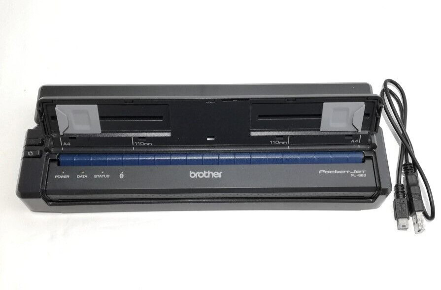 Brother PocketJet PJ-663 A4 Mobile Portable Thermal Printer USB Bluetooth