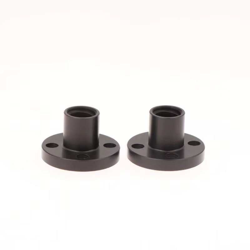 2Pcs 3D Printer Z Axis T8 Trapezoid Motor Screw Nuts POM Nut Lead 1MM 2MM 4MM 8M