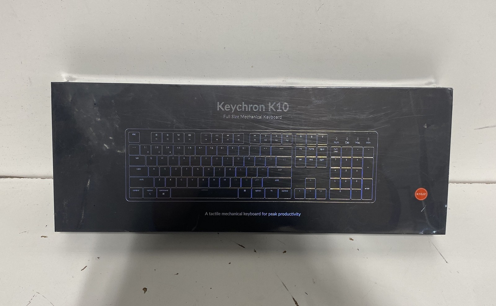 Keychron K10J2 Wireless Mechanical Keyboard RGB Blue Switch Hot-Swappable New