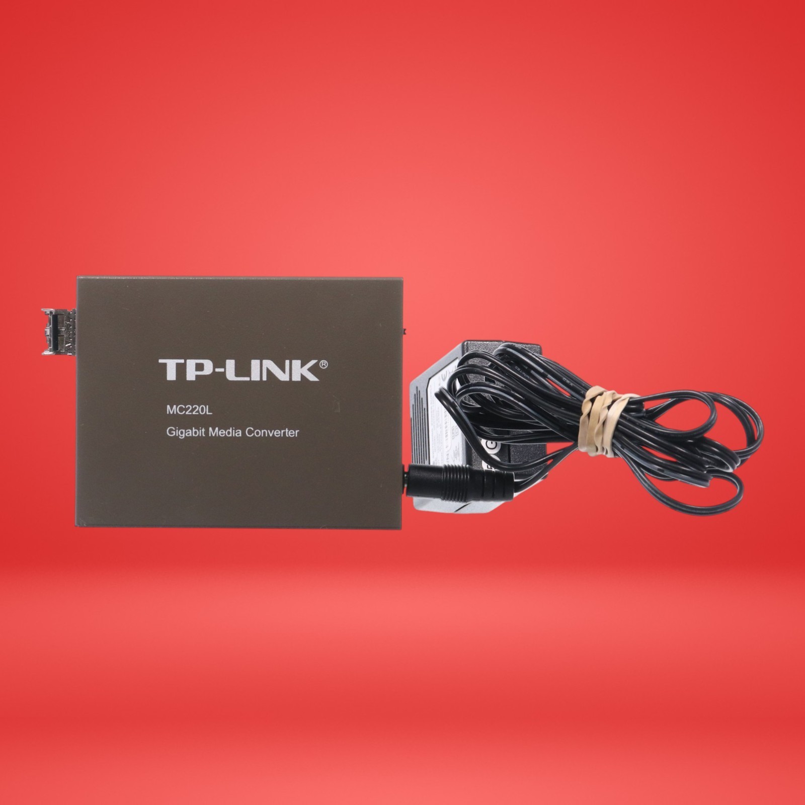 TP-Link MC220L Gigabit Ethernet SFP Media Converter With /AC Adapter
