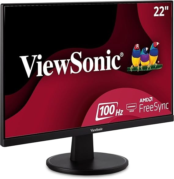 ViewSonic VA2247-MH 22" Widescreen MVA LED Monitor with built-in Speakers