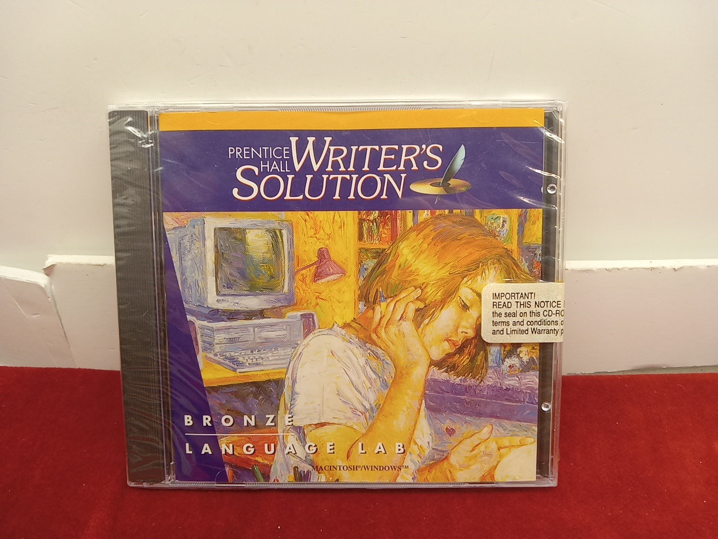 Prentice Hall Writer's Solution - Bronze Language Lab (CD-Rom) Brand New Sealed