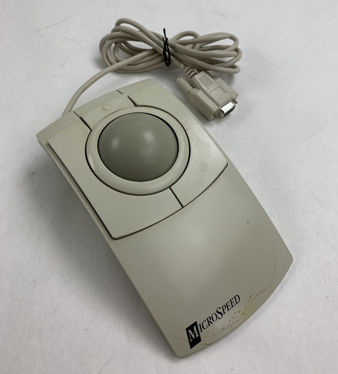 Microspeed PD-270 PC-Trac Deluxe The Superior Mouse Vintage  Untested