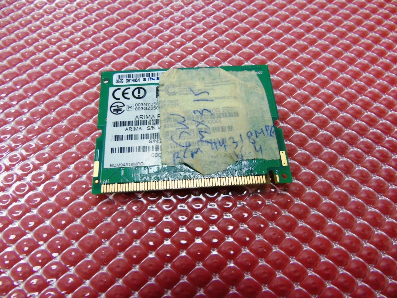 Gateway MX3215 Laptop WiFi Wireless PCI Card BCM94318MPG