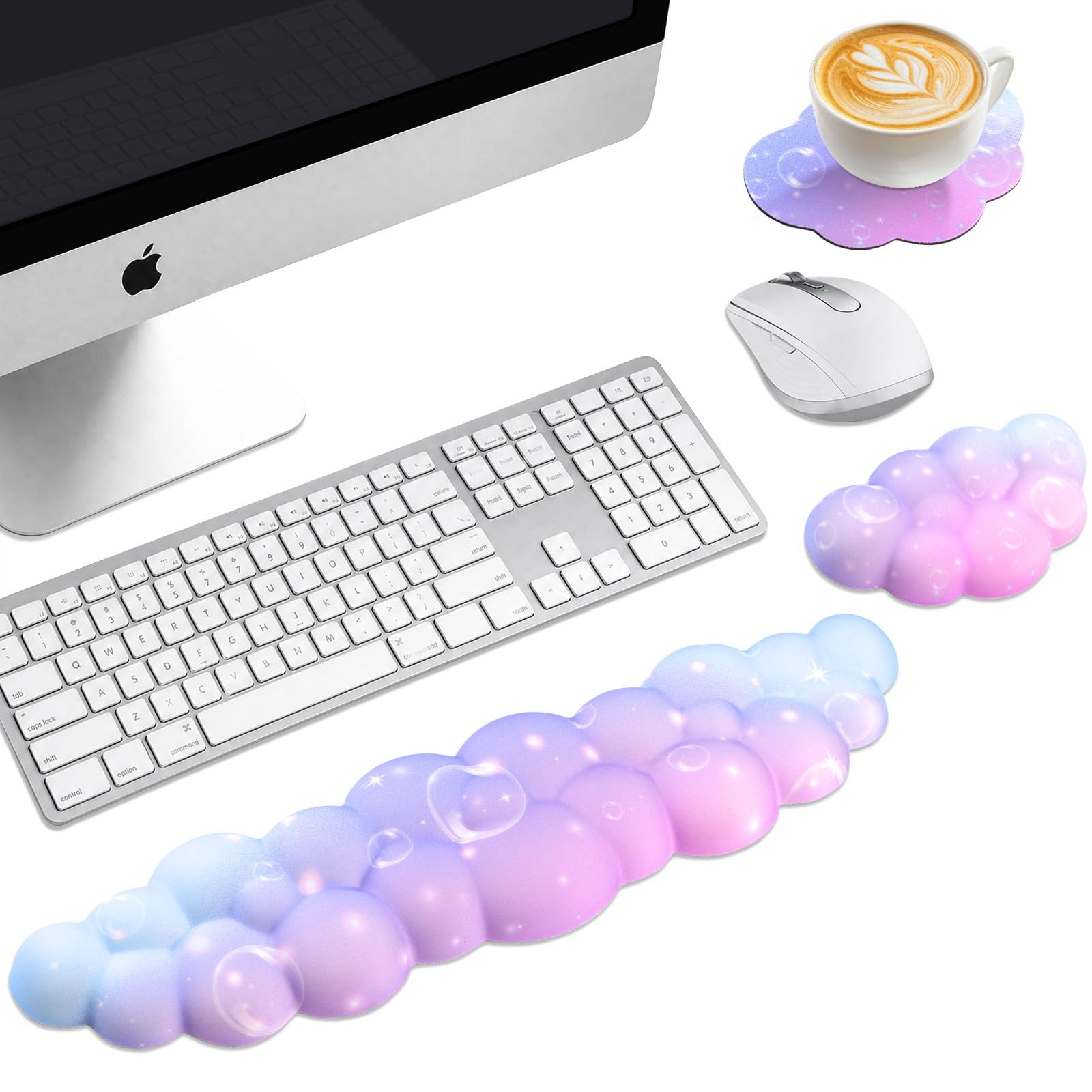 Yuhijoy Cloud Keyboard Wrist Rest, Color 2