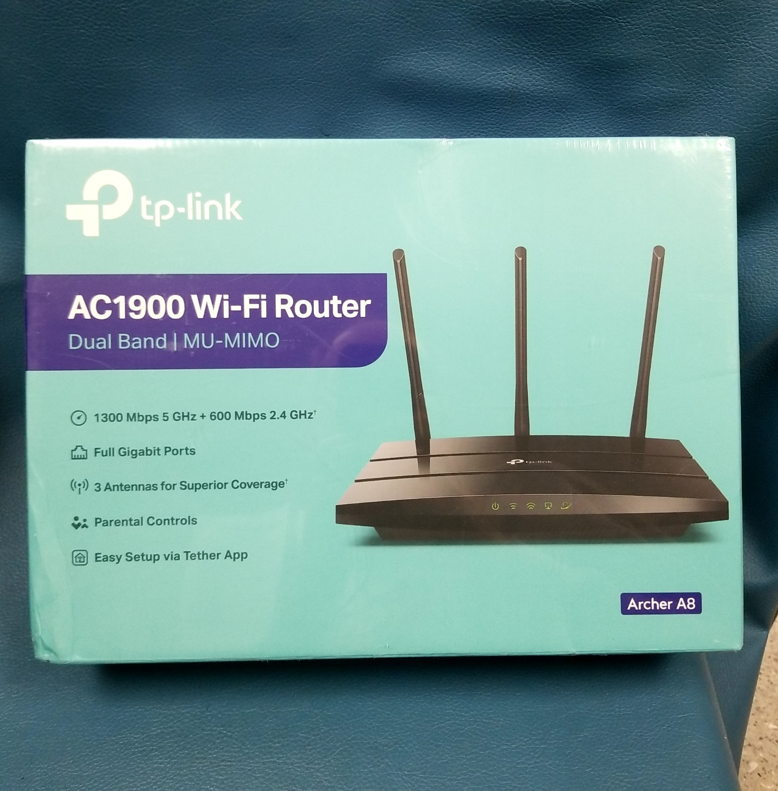 Sealed New TP-Link Archer AC1900 Dual Band Wi-Fi Router w Gigabit Port