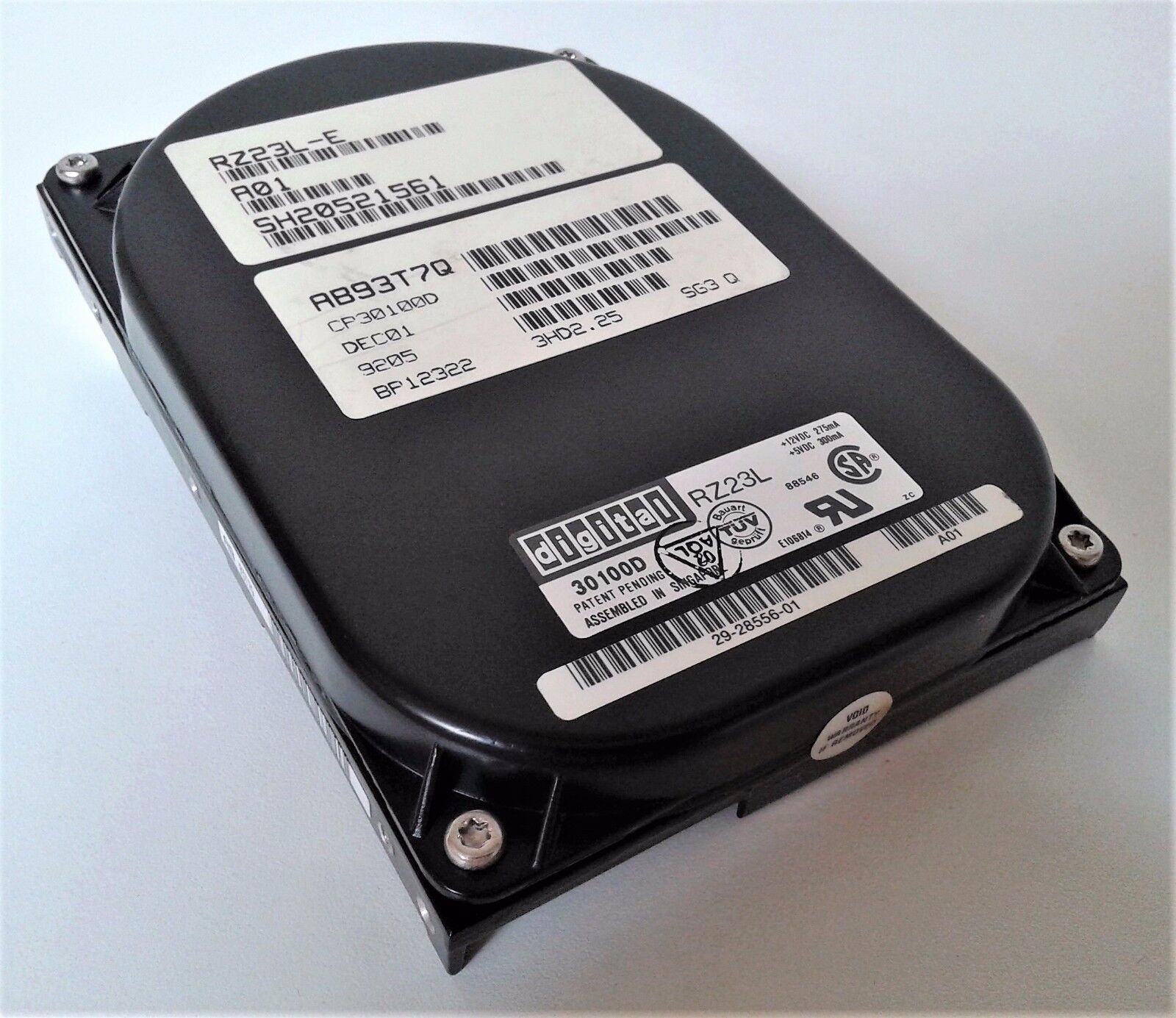 DEC RZ23L-E 121MB LOW PROFILE 3.5" SCSI DRIVE RZ23L FULLY TESTED 1-YEAR WARRANTY