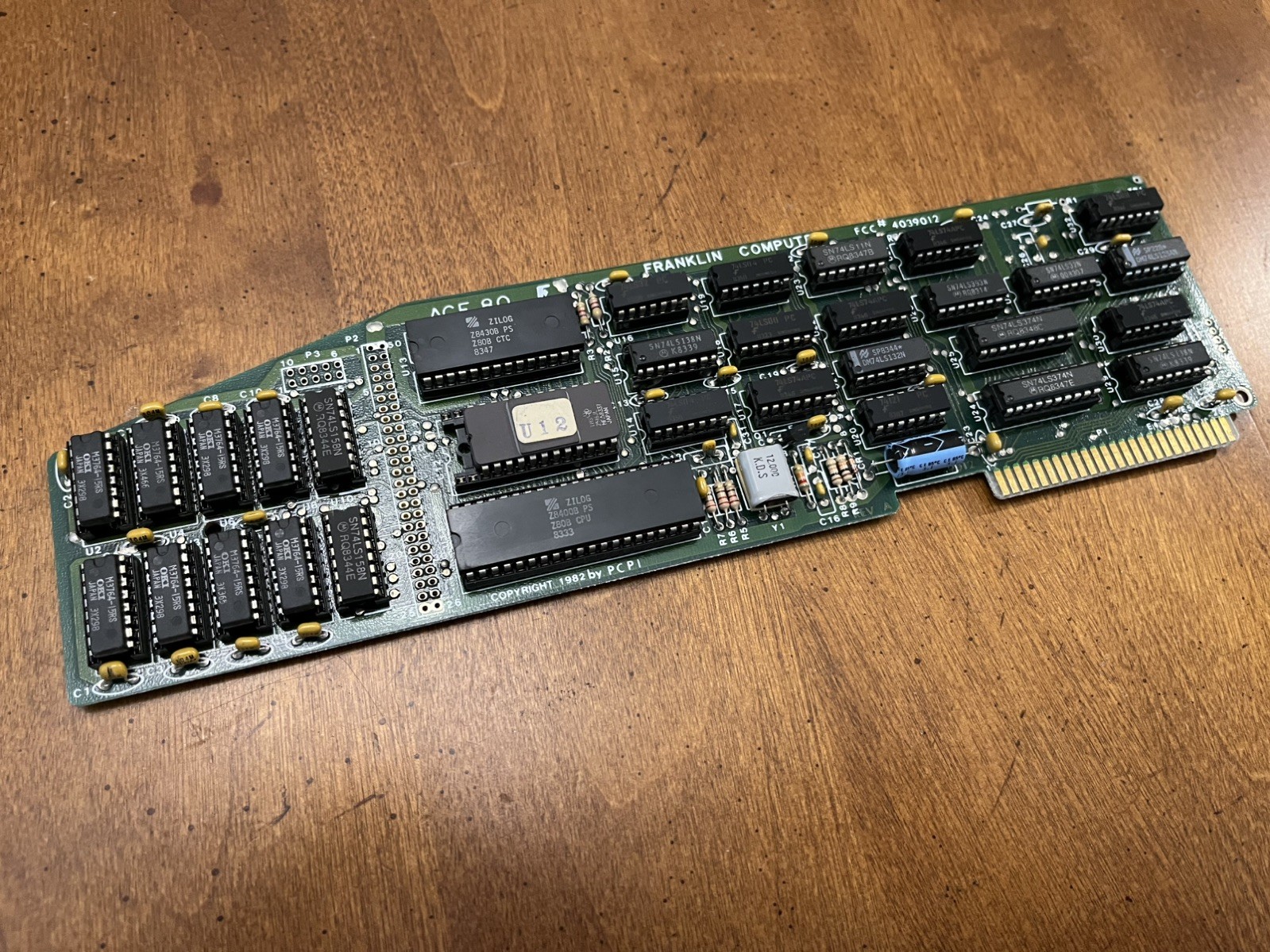 Apple II plus Apple IIe ACE 80 PCPI Appli-Card Z80 CP/M Card w/ Z80B CTC *Works*