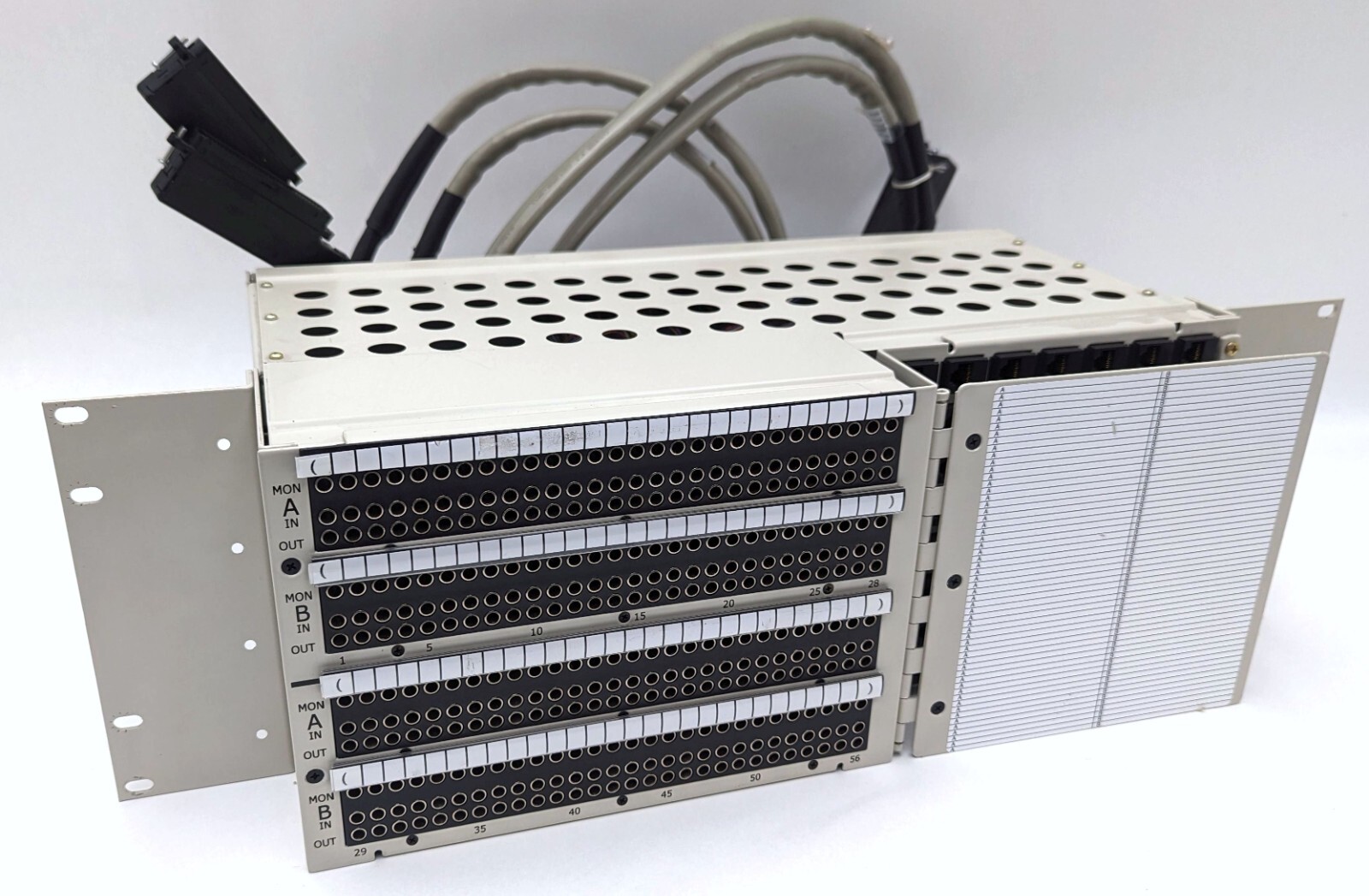 ADC Model D1M-1E1056-CP-ST 56 Circuit DSX-1 Interconnect Panel - Working Pull