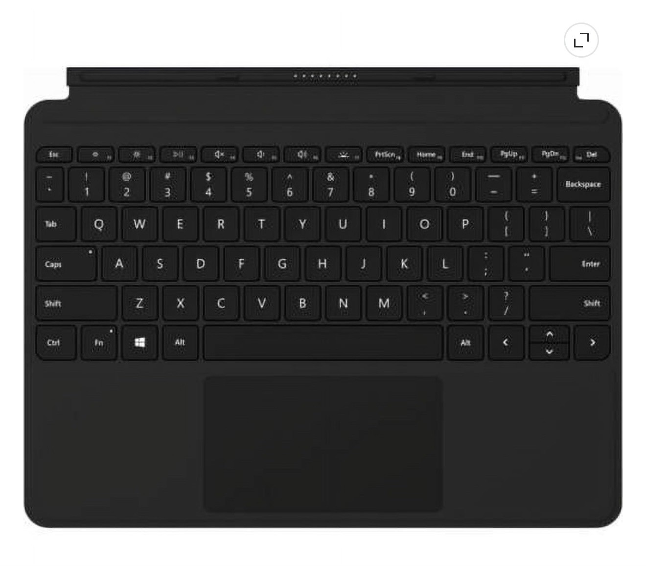 Microsoft Surface Go Type Cover Keyboard w/ Touchpad Magnetic Black EN QWERTY