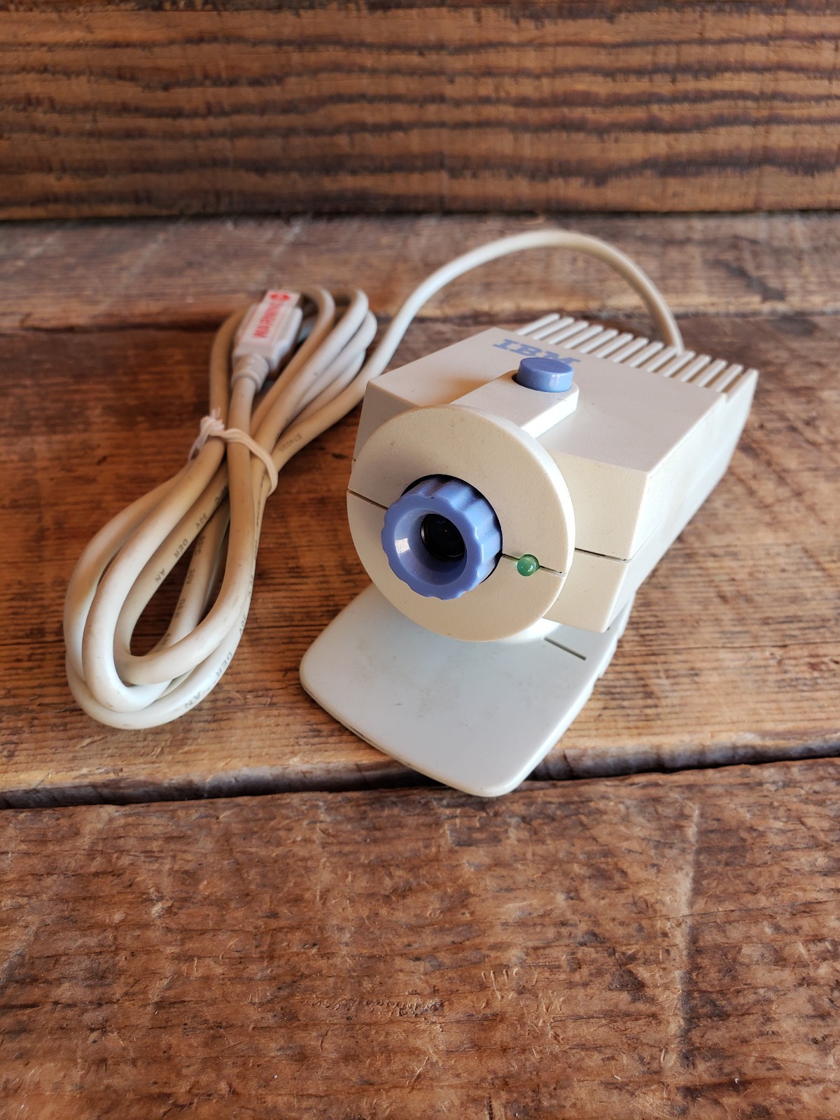 Vintage Computing IBM USB PC Camera Model XVP610 Original USB Seal in Place