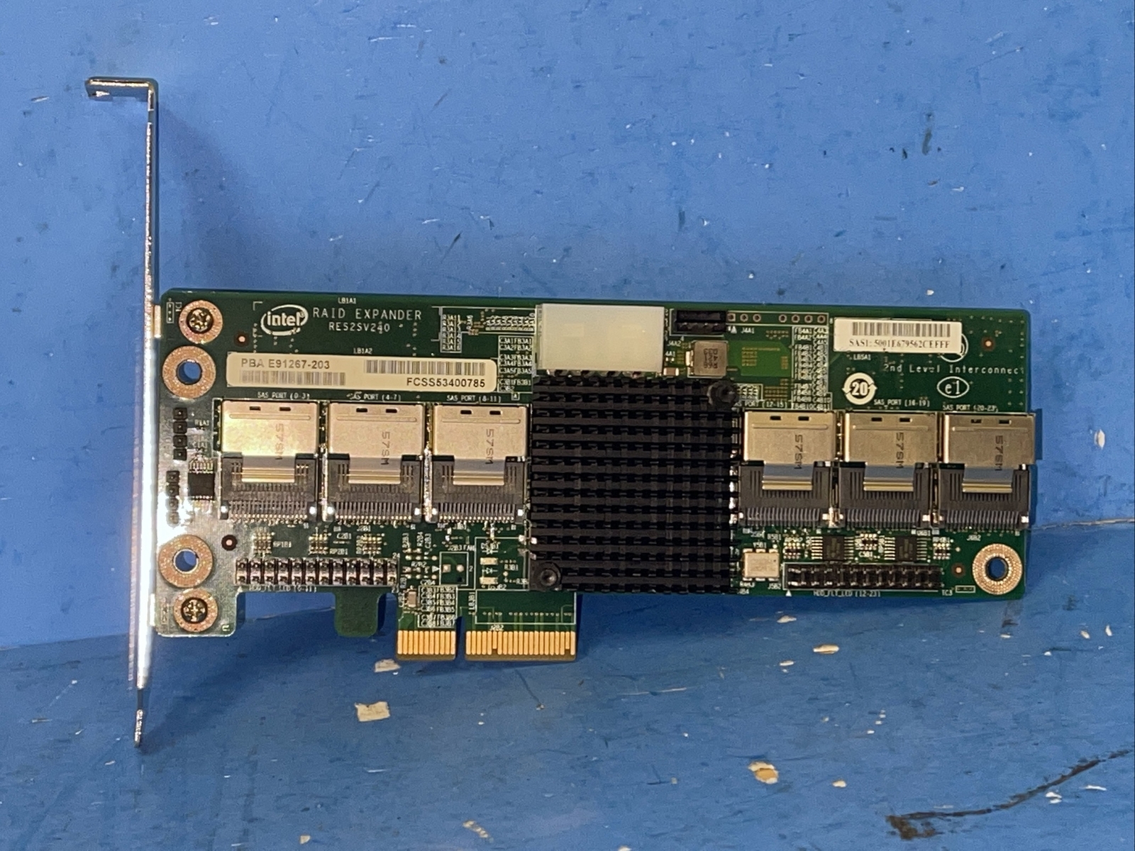 Intel E91267-203 24 Port Raid Expander Controller