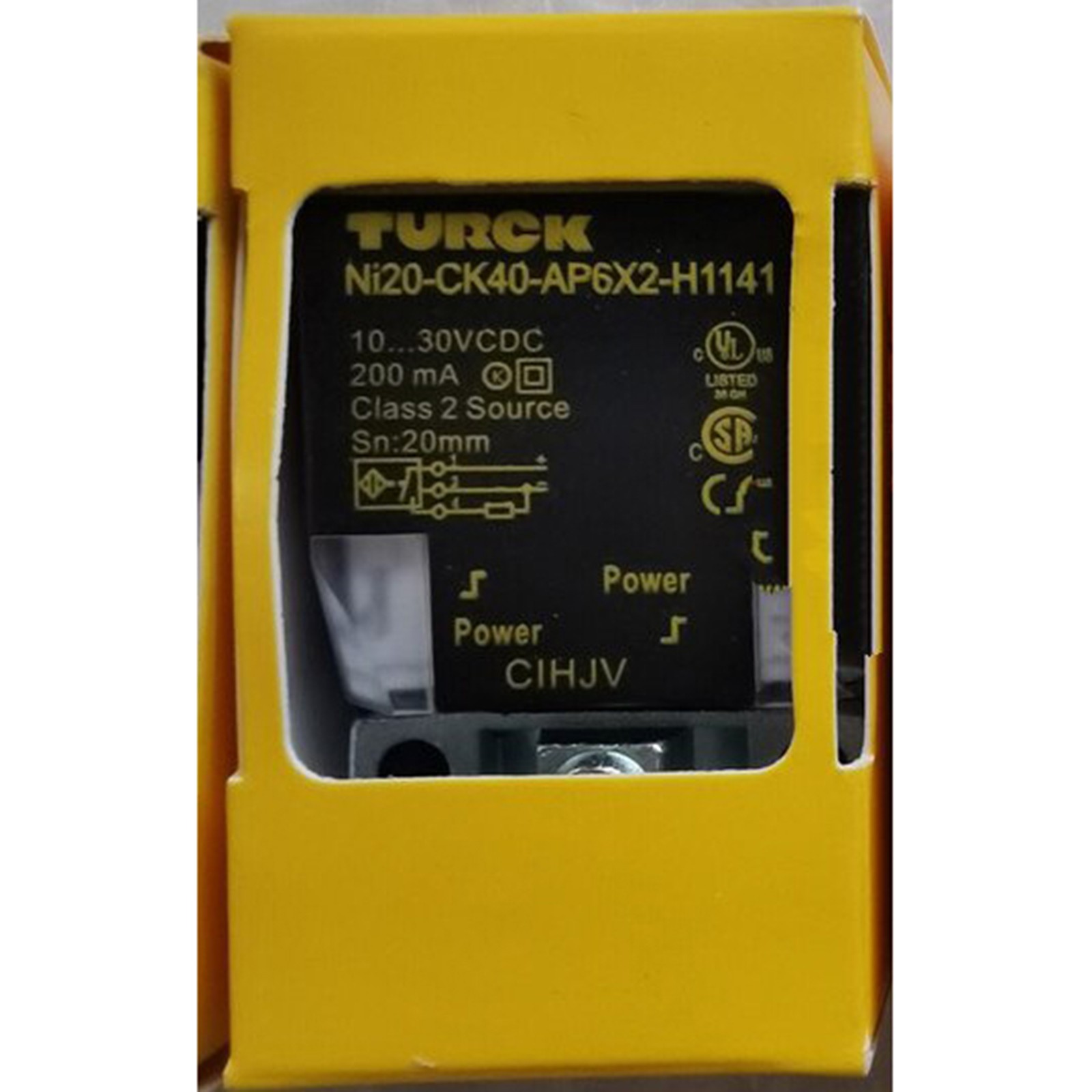 1PC NEW For TURCK Proximity Switch NI40U-CP40-AP6X2-H1141