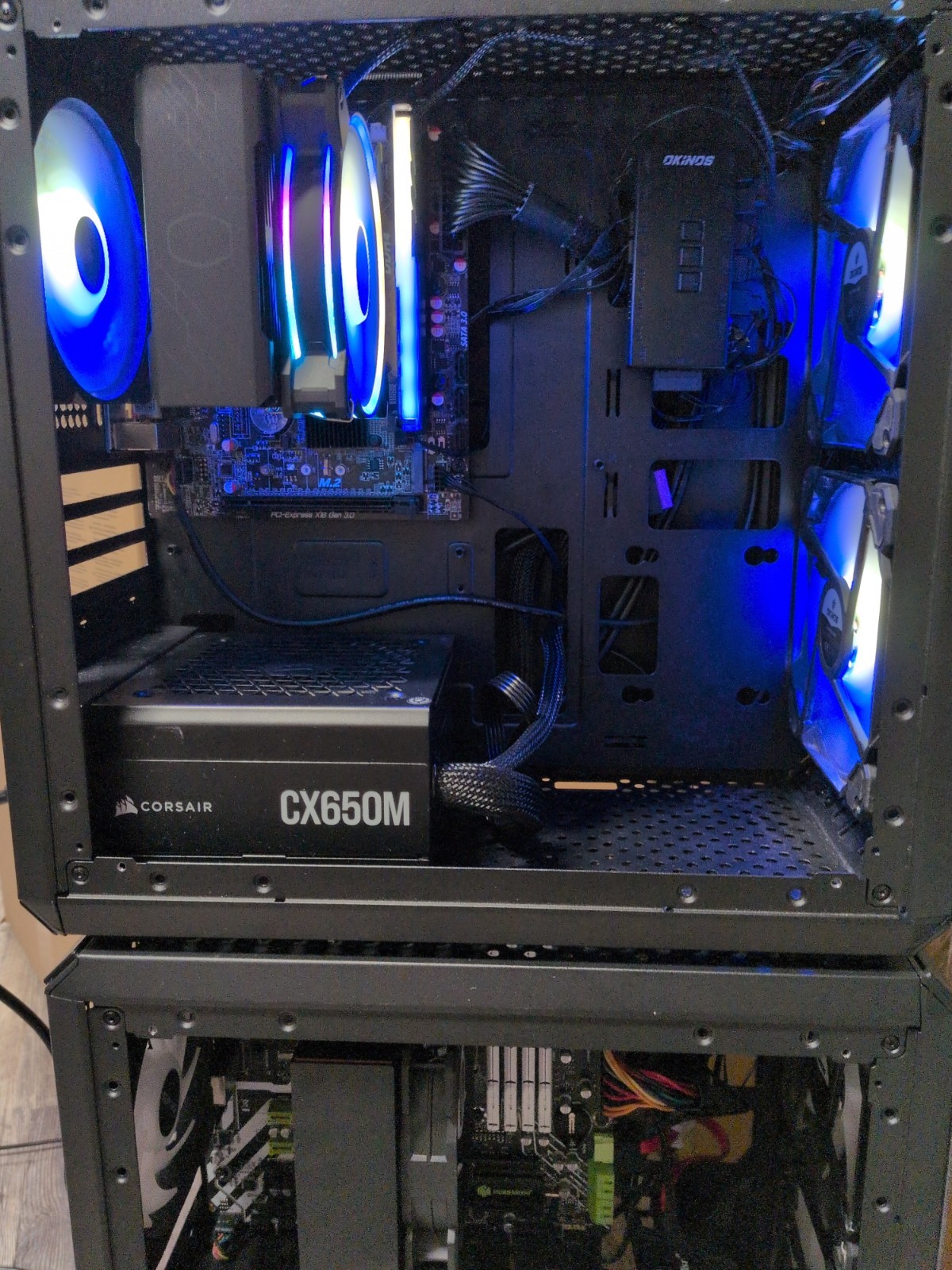 Custom Hand-Built Intel i5-9600K Desktop – High-Capability AI Server / Mini ITX