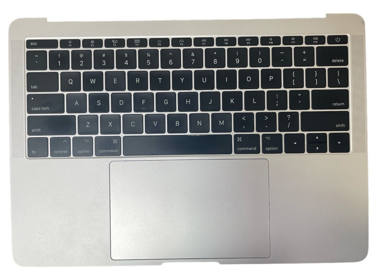 OEM MacBook Pro A1708 2016 2017 Top Case / Palmrest + Battery - Silver 661-07947