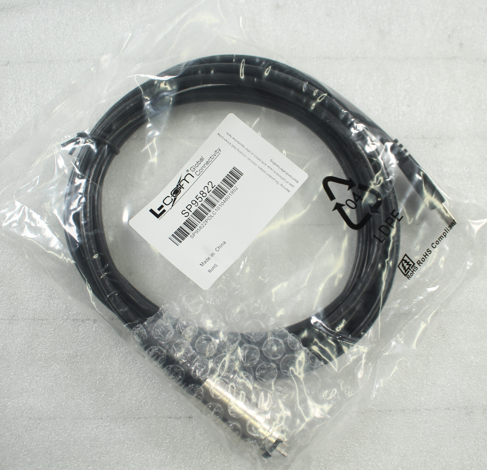 L-Com USB 3.0 Male - Micro Wide USB 3.0 10ft Cable SP95822