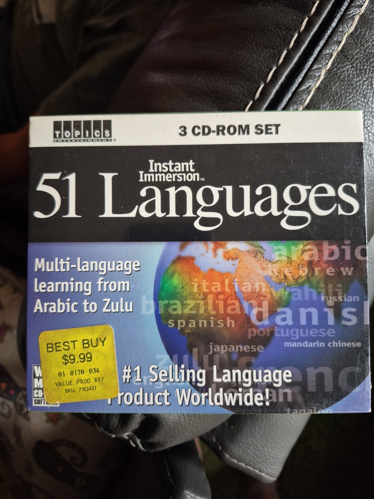 Topics Entertainment Instant Immersion 51 Languages 3 CD-ROM Set Win Mac