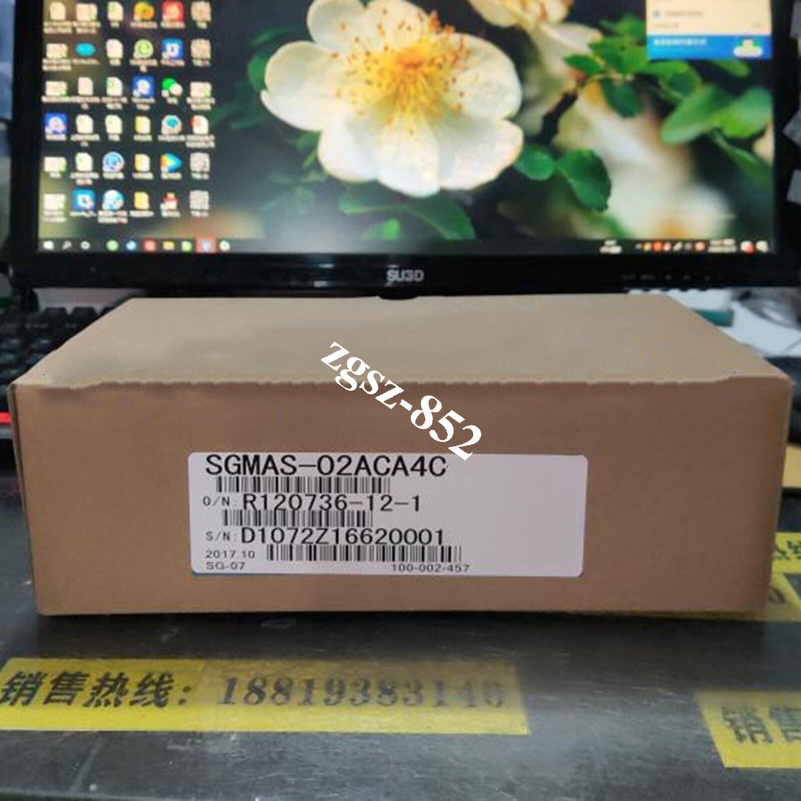 1PC YASKAWA SGMAS-02ACA4C AC Servo Motor SGMAS02ACA4C Brand New FedEx or DHL